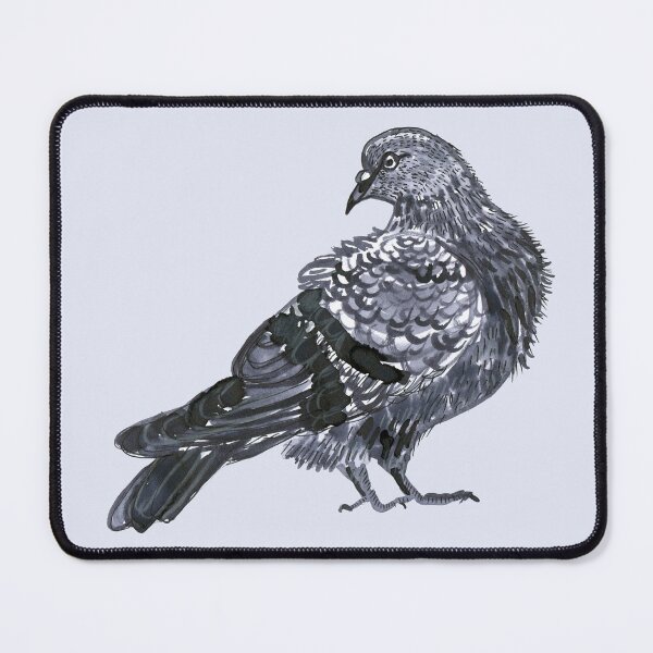Item preview, Pigeon ink drawing designed and sold by Naurelia.