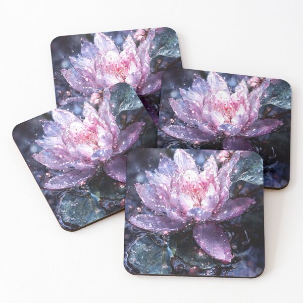 Item preview, “Mystic Lotus in Night Light designed and sold by LenaArte25.