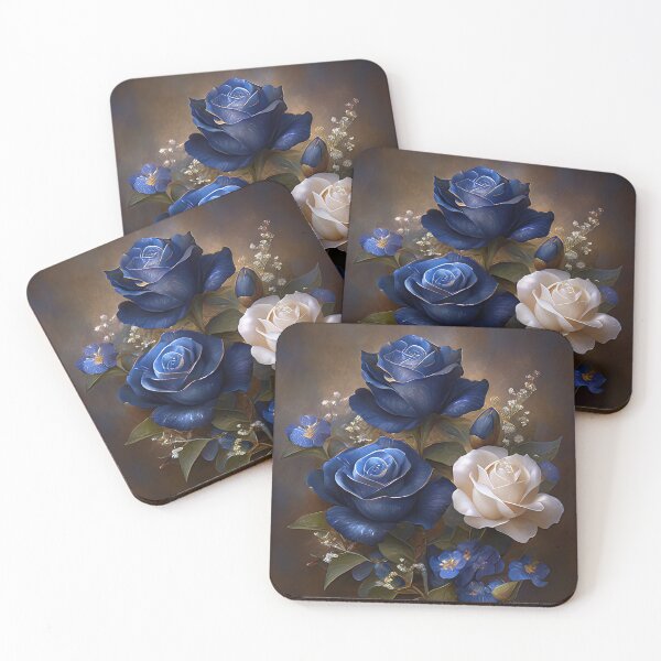 Item preview, Azure Harmony: A Still Life in Bloom designed and sold by bloorose.