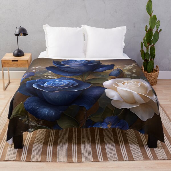 Item preview, Azure Harmony: A Still Life in Bloom designed and sold by bloorose.