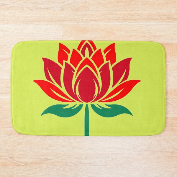 Item preview, Red Lotus Art – Elegant Floral Symbol of Purity designed and sold by Harshit_Digital_Arts.