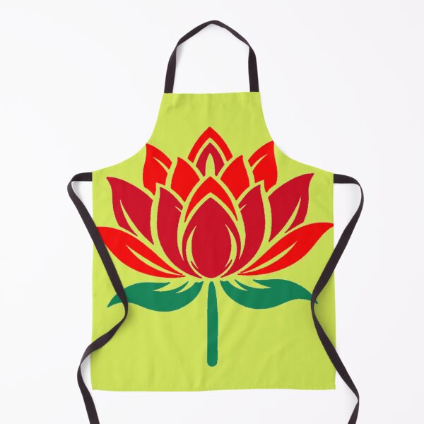 Item preview, Red Lotus Art – Elegant Floral Symbol of Purity designed and sold by Harshit_Digital_Arts.