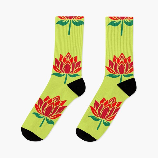 Item preview, Red Lotus Art – Elegant Floral Symbol of Purity designed and sold by Harshit_Digital_Arts.