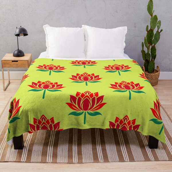Item preview, Red Lotus Art – Elegant Floral Symbol of Purity designed and sold by Harshit_Digital_Arts.