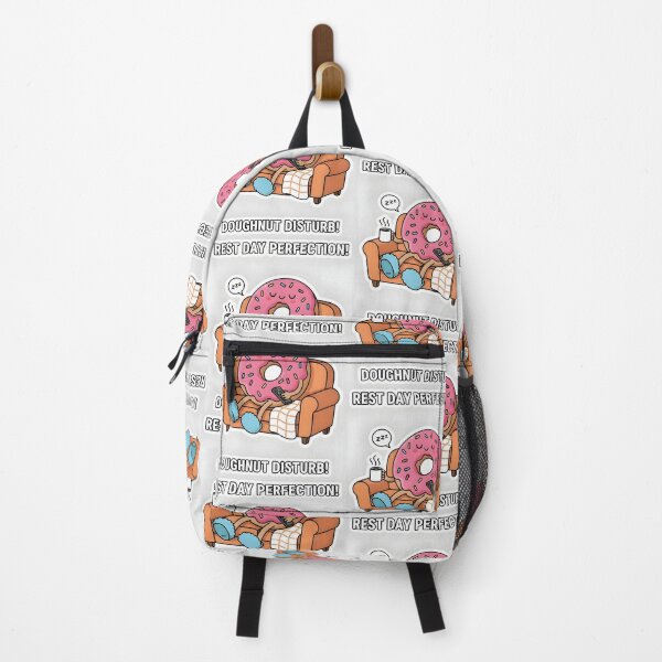 Item preview, Cute Rest Day Doughnut Gym Comfort Food Cartoon designed and sold by AestheticCore Designs.
