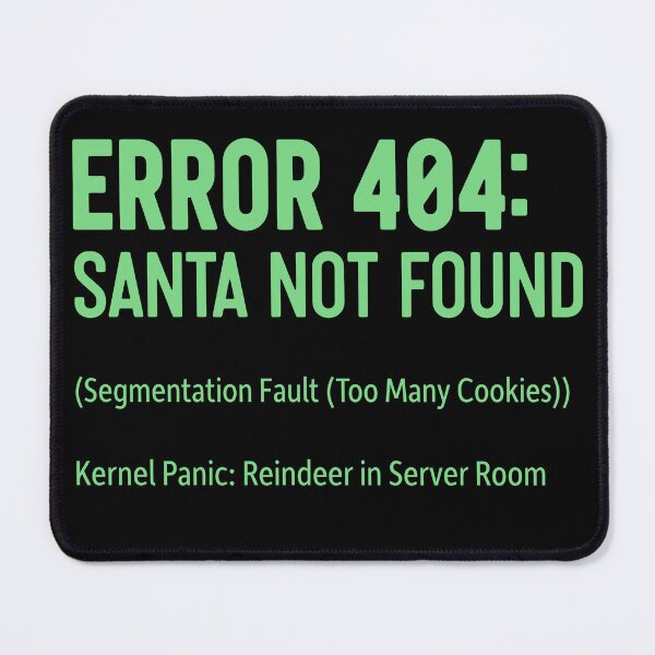 Item preview, Sant Not Found designed and sold by BadAtom.