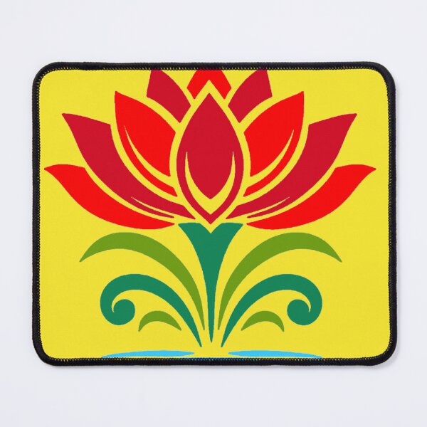 Item preview, Red Lotus Art – Elegant Floral Symbol of Purity designed and sold by Harshit_Digital_Arts.