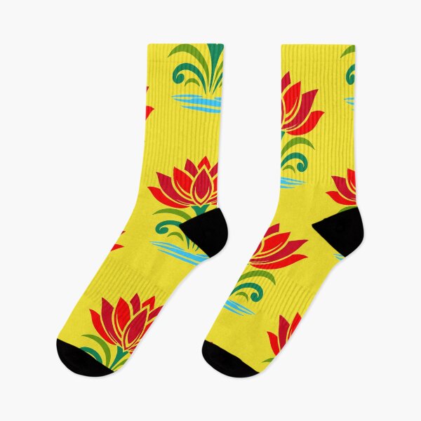 Item preview, Red Lotus Art – Elegant Floral Symbol of Purity designed and sold by Harshit_Digital_Arts.