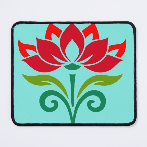 Item preview, Red Lotus Art – Elegant Floral Symbol of Purity designed and sold by Harshit_Digital_Arts.