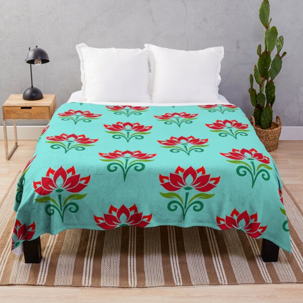 Item preview, Red Lotus Art – Elegant Floral Symbol of Purity designed and sold by Harshit_Digital_Arts.