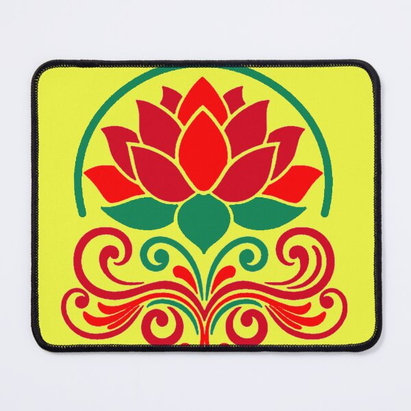 Item preview, Red Lotus Art – Elegant Floral Symbol of Purity designed and sold by Harshit_Digital_Arts.