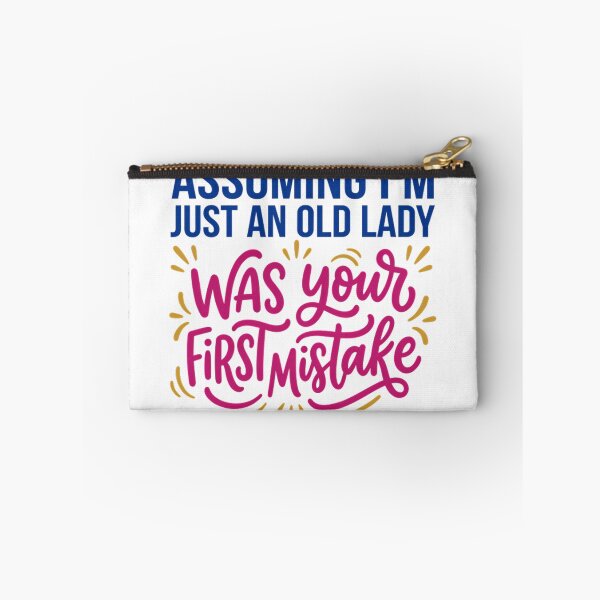 Item preview, Assuming I'm Just An Old Lady Funny Sassy Grandma designed and sold by Mason-Pride.
