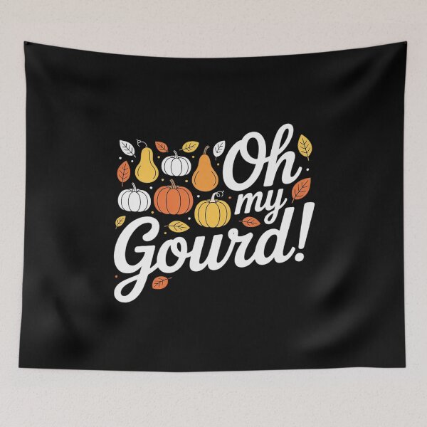 Item preview, Oh my gourd love fall sarcastic pumpkin fall leaves designed and sold by countntenov.