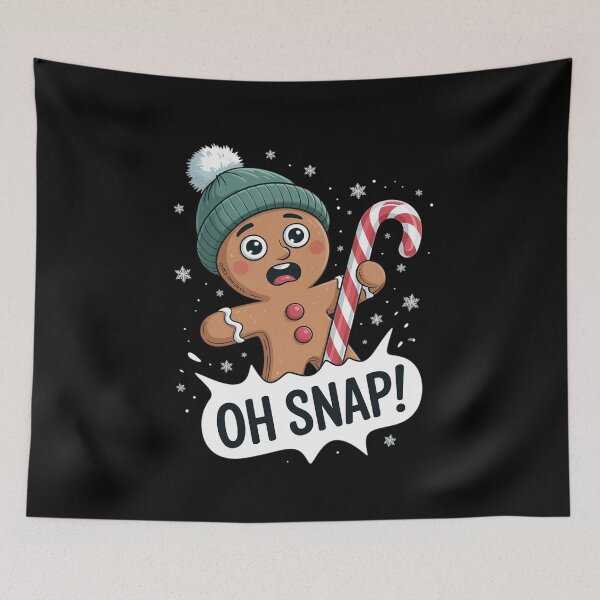 Item preview, Oh Snap Gingerbread Man Cookie designed and sold by countntenov.