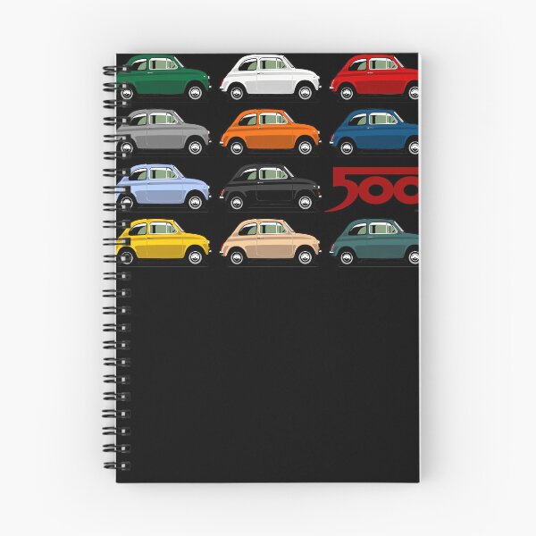 Item preview, Fiat 500 Side View designed and sold by ClausSchutte.