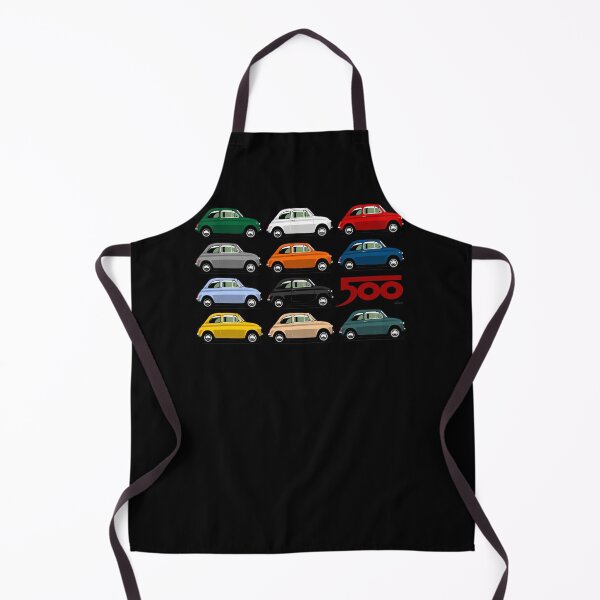 Item preview, Fiat 500 Side View designed and sold by ClausSchutte.