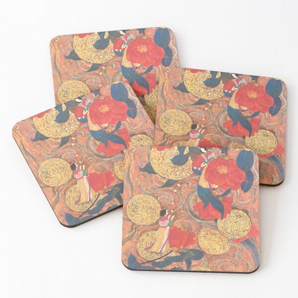 Item preview, Tsuratsura Tsubaki: Flowing Camellia and Celestial Fortune designed and sold by nakaitomoko.