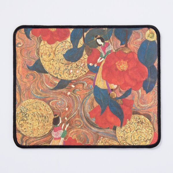Item preview, Tsuratsura Tsubaki: Flowing Camellia and Celestial Fortune designed and sold by nakaitomoko.