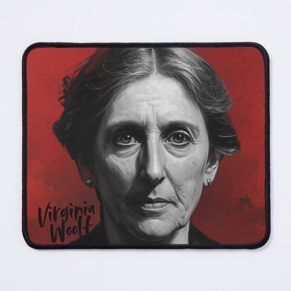 Item preview, Virginia Woolf portrait designed and sold by Filologica.