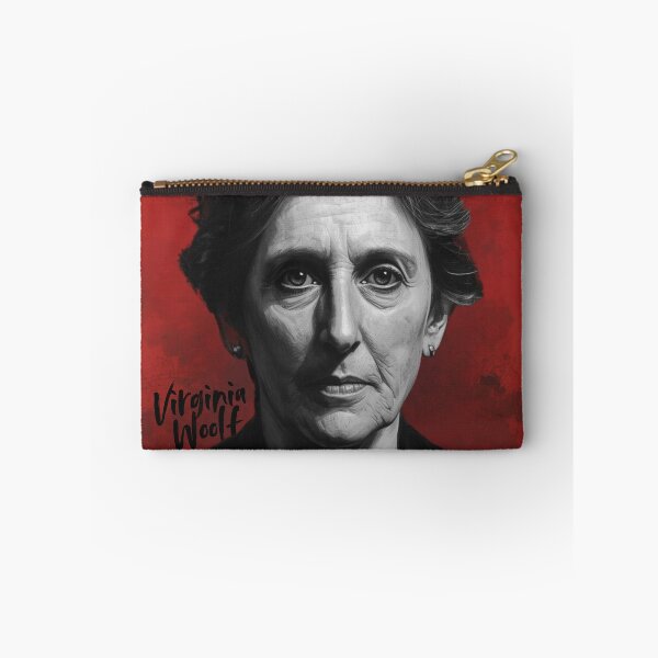 Item preview, Virginia Woolf portrait designed and sold by Filologica.