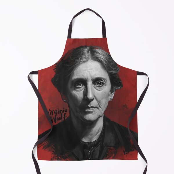 Item preview, Virginia Woolf portrait designed and sold by Filologica.