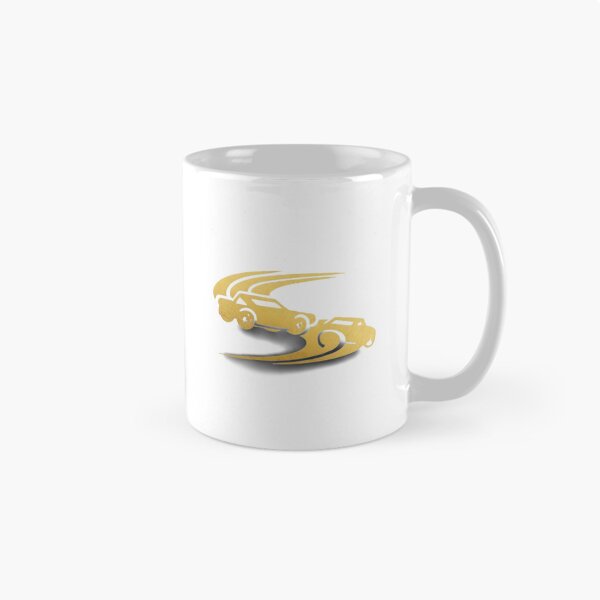Item preview, Two race cars speeding through a sharp curve on a racetrack_19 designed and sold by Aariq.
