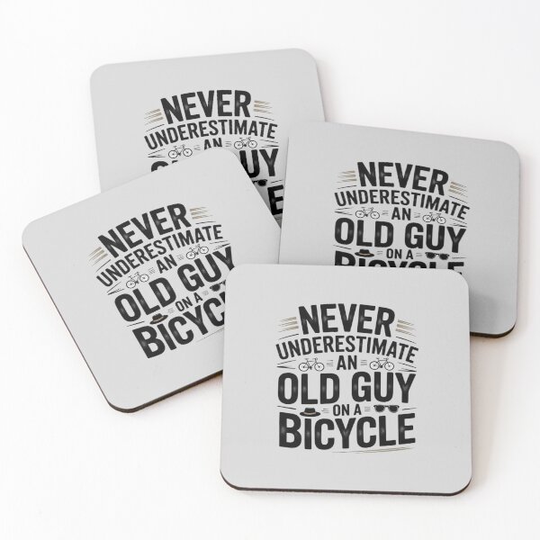 Item preview, Old Guy on a Bicycle designed and sold by Slwankol.