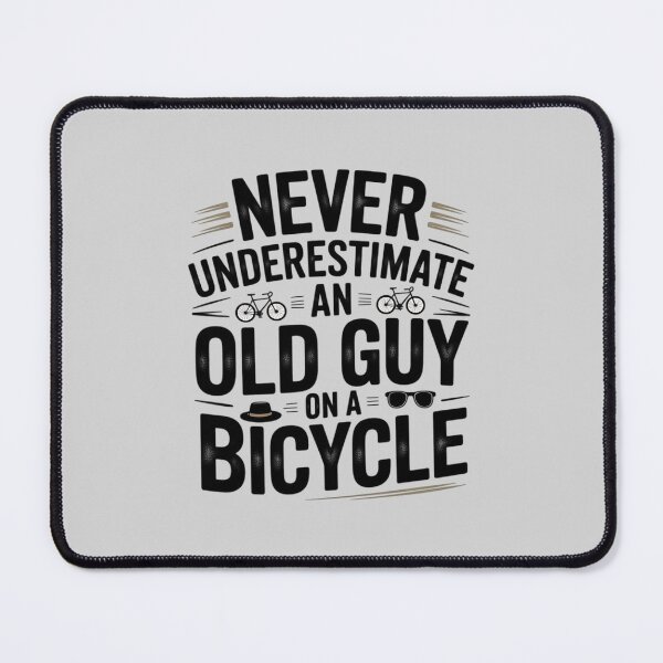 Item preview, Old Guy on a Bicycle designed and sold by Slwankol.