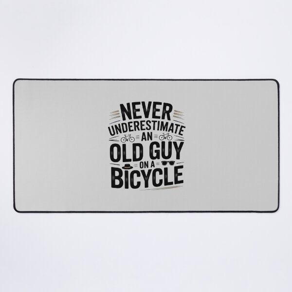 Item preview, Old Guy on a Bicycle designed and sold by Slwankol.