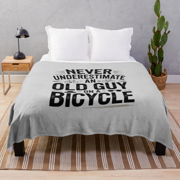 Item preview, Old Guy on a Bicycle designed and sold by Slwankol.