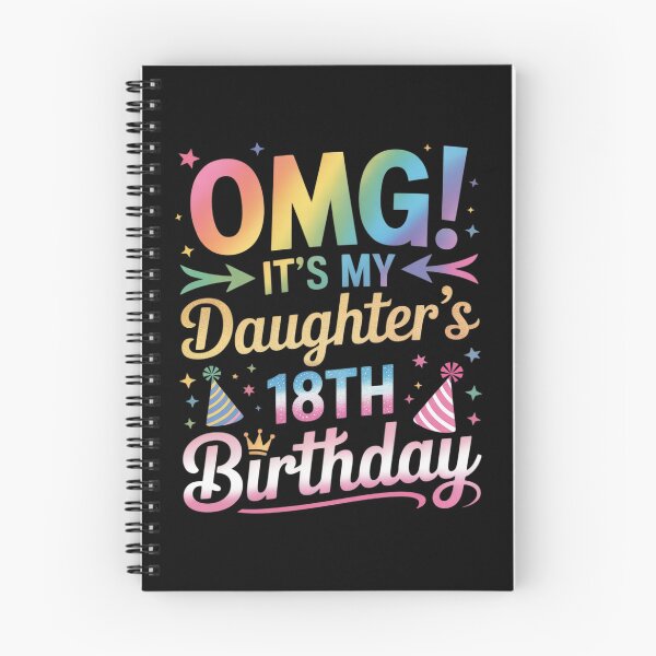 Item preview, OMG It's My Daughter's 18th Birthday Sweet 18 Years Old designed and sold by genkihikki.