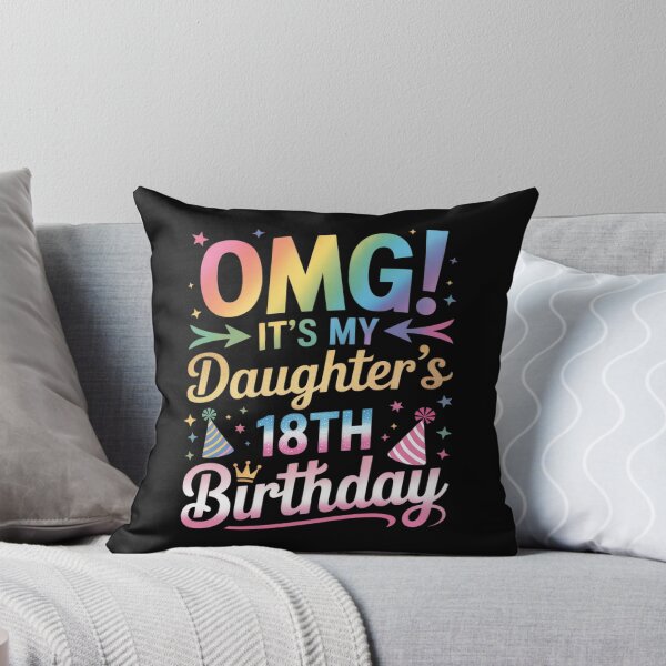 Item preview, OMG It's My Daughter's 18th Birthday Sweet 18 Years Old designed and sold by genkihikki.