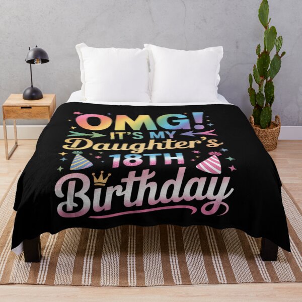 Item preview, OMG It's My Daughter's 18th Birthday Sweet 18 Years Old designed and sold by genkihikki.