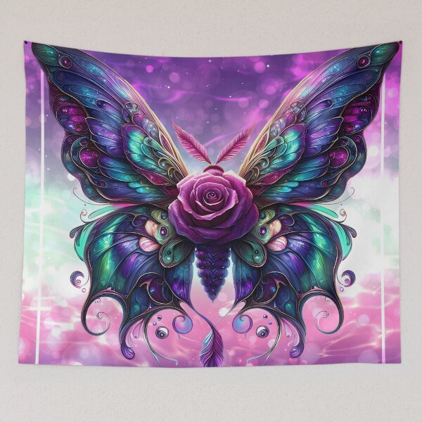 Item preview, Deep Forest Rose Moth - Fantasy Designs  designed and sold by AlyssMirinArt-.