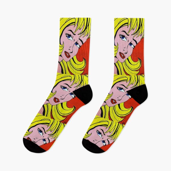 Item preview, Blonde Pop Art - Retro Comic Style Painting designed and sold by alanamaeart.