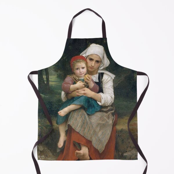 Item preview, Breton Brother and Sister, by William Bouguereau designed and sold by AnimaliaStar.