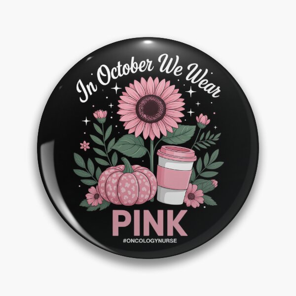 Item preview, Oncology Nurse In October We Wear Pink Breast Cancer Fall designed and sold by ProudForFunny.