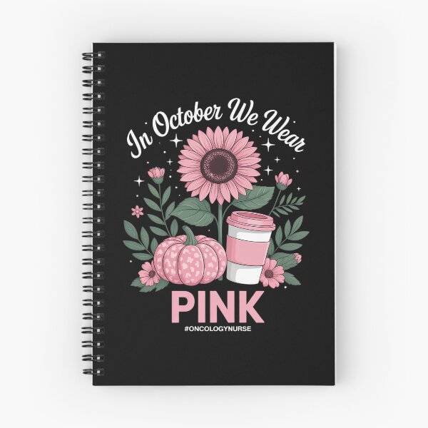 Item preview, Oncology Nurse In October We Wear Pink Breast Cancer Fall designed and sold by ProudForFunny.