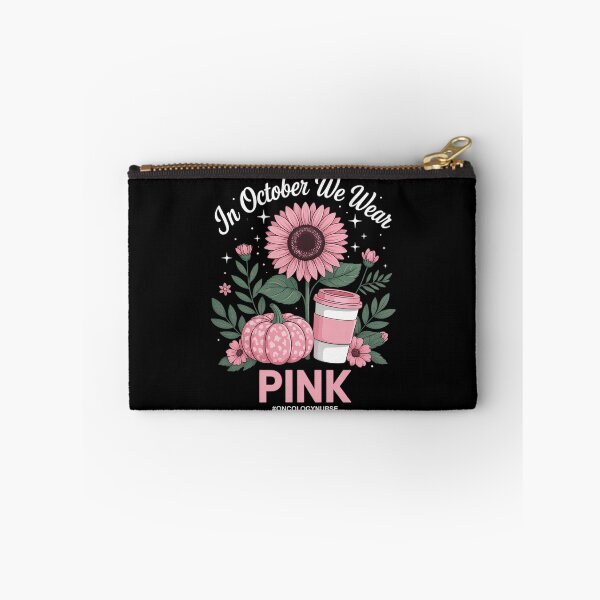 Item preview, Oncology Nurse In October We Wear Pink Breast Cancer Fall designed and sold by ProudForFunny.