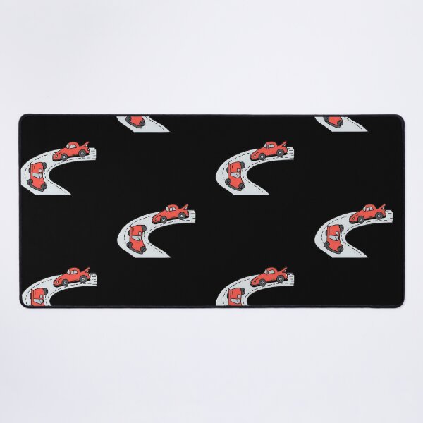 Item preview, Two race cars speeding through a sharp curve on a racetrack_20_side view designed and sold by Aariq.
