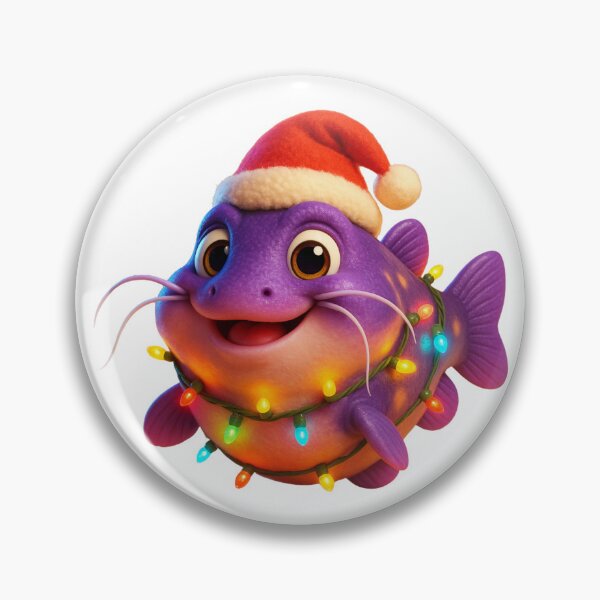 Item preview, Christmas Electric Catfish designed and sold by Sillytoe.