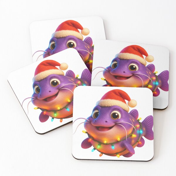 Item preview, Christmas Electric Catfish designed and sold by Sillytoe.