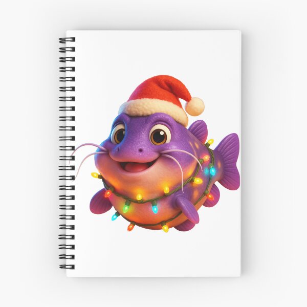 Item preview, Christmas Electric Catfish designed and sold by Sillytoe.