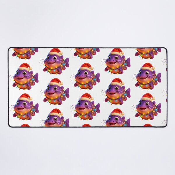 Item preview, Christmas Electric Catfish designed and sold by Sillytoe.