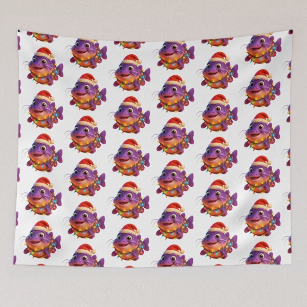 Item preview, Christmas Electric Catfish designed and sold by Sillytoe.