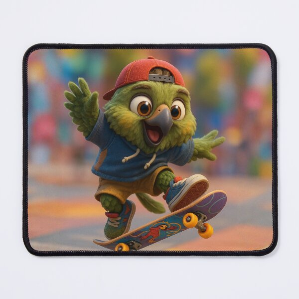 Item preview, Skater Kea Parrot designed and sold by Sillytoe.