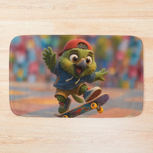 Item preview, Skater Kea Parrot designed and sold by Sillytoe.