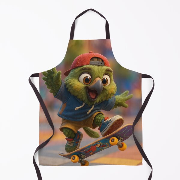 Item preview, Skater Kea Parrot designed and sold by Sillytoe.