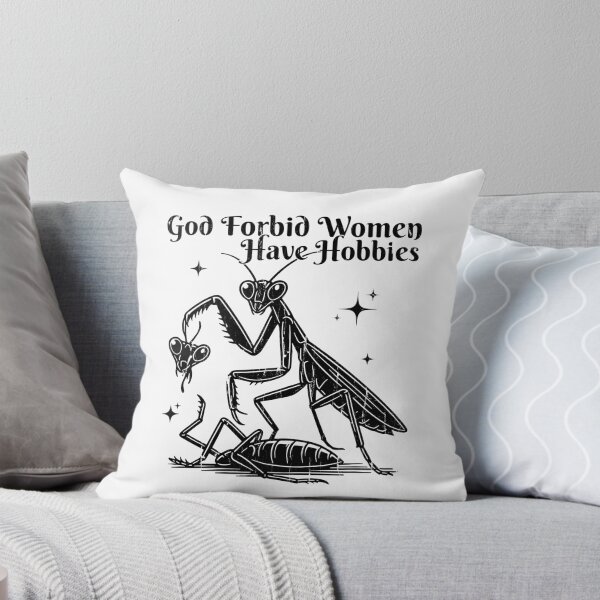 Item preview, God Forbid Women Have Hobbies designed and sold by fouadsolii.