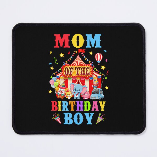 Item preview, Mom Of The Birthday For Boy Circus Carnival Theme Party designed and sold by Fereskabilon.